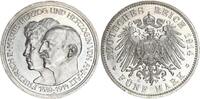 Anhalt 5 Mark Friedrich II. 1904 - 1918 Silberhochzeit -