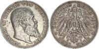 Württemberg 3 Mark Wilhelm II. 1891 - 1918 -