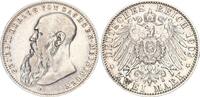 Sachsen-Meiningen 2 Mark Georg II. 1866 - 1914 langer Bart -