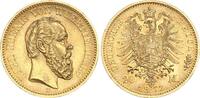Württemberg 20 Mark 1872 F Karl 1864 - 1891 fast stempelglanz 16,316.04 元 含税 ＋  250.93 元 运费