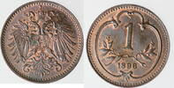 ÖSTERREICH 1 HELLER Franz Josef 1848-1916 -