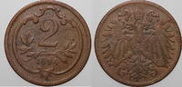 RDR Österreich-Ungarn 2 Heller Franz Josef 1., 1848-1916 -