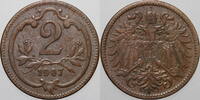 RDR Österreich-Ungarn 2 Heller Franz Josef 1., 1848-1916 -
