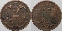 RDR Österreich-Ungarn 2 Heller Franz Josef 1., 1848-1916 -