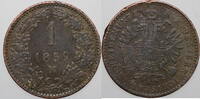 Österreich 1 Kreuzer Franz Josef 1., 1848-1916 -