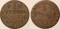Braunschweig 1 Pfennig Wolfenbüttel -