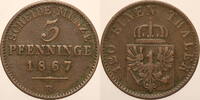 Preussen 3 Pfennig -