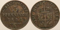 Deutschland 3 Pfenning Preussen -
