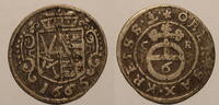 Sachsen 6 Pfennig Johann Georg 2. 1656-1680 -