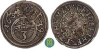 Braunschweig Lüneburg Celle 3 Pfennig HS Clausthal Friedrich von Celle 1636-1648 -