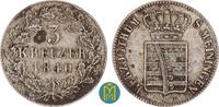 Sachsen Meiningen 3 Kreuzer Bernhard Erich Freund 1803-1866 -