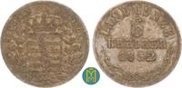 Sachsen-Meiningen 6 Kreuzer Bernhard Erich Freund 1803-1866. -
