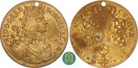 Nürnberg / Preussen großer Messingjeton Replik 1707 Brandenburg Preußen Gulden Friedrich I. -