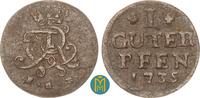 Brandenburg-Preussen 1 guter Pfennig Friedrich Wilhelm I. der Soldatenkönig, 1713-1740. -