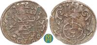 Sachsen-Neu-Weimar 3 Pfennig Johann Ernst 1662-1683. -