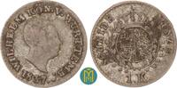 Württemberg 1 Kreuzer Wilhelm I. 1816-1864. -