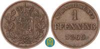 Bayern 1 Pfennig Ludwig II. 1864-1886. -