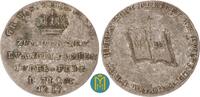 Sachsen-Weimar-Eisenach Silbermedaille 300-Jahrfeier der Reformation. Karl August 1775-1828. -