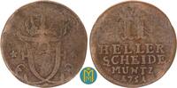 Hessen-Kassel 2 Heller Friedrich I. 1730-1751. -