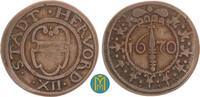 Brandenburg Preussen Herford 12 Pfennig Friedrich Wilhelm, der große Kurfürst 1640-1688 -
