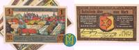 Nordrhein-Westfalen 2x 50 Pfennig 2x 1 Mark Barntrup. Satz mit 4 Scheinen. -