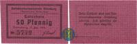 Bayern 50 Pfennig Ortenburg Vilshofen. -