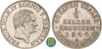 Brandenburg-Preußen. 1/2 Silbergroschen Friedrich Wilhelm IV. 1840-1861. -