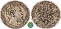 Kaiserreich / Anhalt 2 Mark Friedrich I. 1871-1904. -