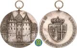 Neuss Silberne Schützenmedaille. 31. Rheinisches Bundesschießen. -