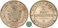 Sachsen-Albertinische Linie 2 Neugroschen Johann 1854-1873. -