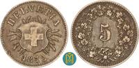 Schweiz-Eidgenossenschaft 5 Rappen -