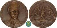 Karl Goetz Bronzegussmedaille Auf den Tod des Jagdfliegers Werner Mölders. -