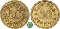 Schwarzburg/Rudolstadt - Katzhütte 50 Pfennig Hertwig & Co. Katzhütte Porzellanfabrik. -