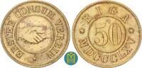 Russland / Riga 50 Pfennig ERSTER CONSUM VEREIN. -