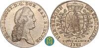 Sachsen-Albertinische Linie 1 Taler Friedrich August III. 1763-1806. Ausbeute der sächsischen Gruben. -