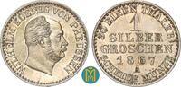 Brandenburg-Preußen. 1 Silbergroschen Wilhelm I. 1861-1888. -