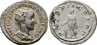 Gordian III AR Antoninianus. Rome, January-March AD 240. -