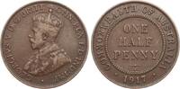 Australien 1/2 Penny Georg V. -