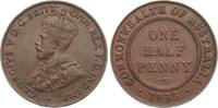 Australien 1/2 Penny Georg V. -