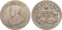Australien Threepence Georg V. -