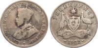 Australien Threepence Georg V. -