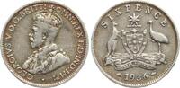 Australien Sixpence Georg V. -