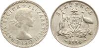 Australien Sixpence Elisabeth II. -