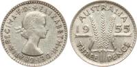Australien Threepence Elisabeth II. -