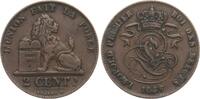 Belgien 2 Centimes Leopold I., 1831-1865 -