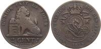 Belgien 2 Centimes Leopold I., 1831-1865 -