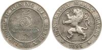 Belgien 5 Centimes Leopold II., 1865-1909 -