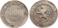 Belgien 10 Centimes Leopold II., 1865-1909 -
