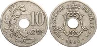 Belgien 10 Centimes Leopold II., 1865-1909 -