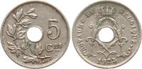 Belgien 5 Centimes Albert I., 1909-1934 -
